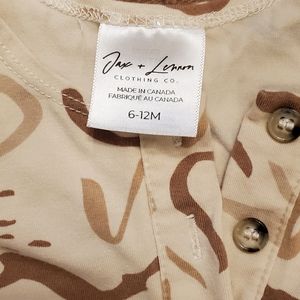 Jax and Lennon sleeveless romper